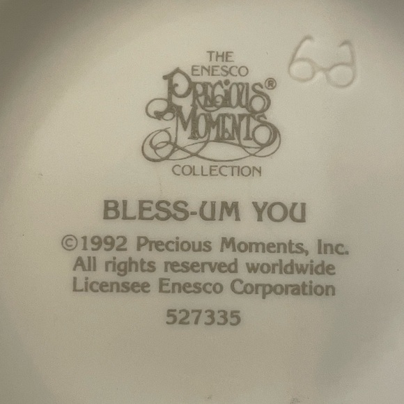 Precious Moments “Bless-Um You” Figurine - Picture 9 of 11